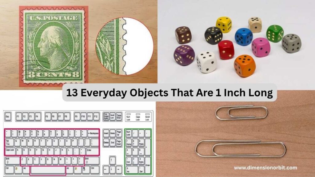 13 Everyday Objects That Are 1 Inch Long