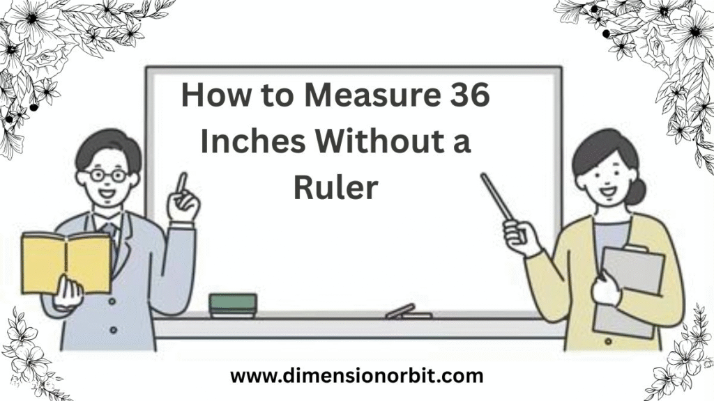 How to Measure 36 Inches Without a Ruler