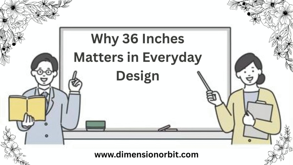 Why 36 Inches Matters in Everyday Design