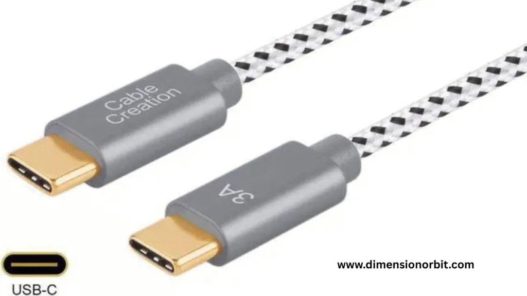 Short USB-C Charging Cable