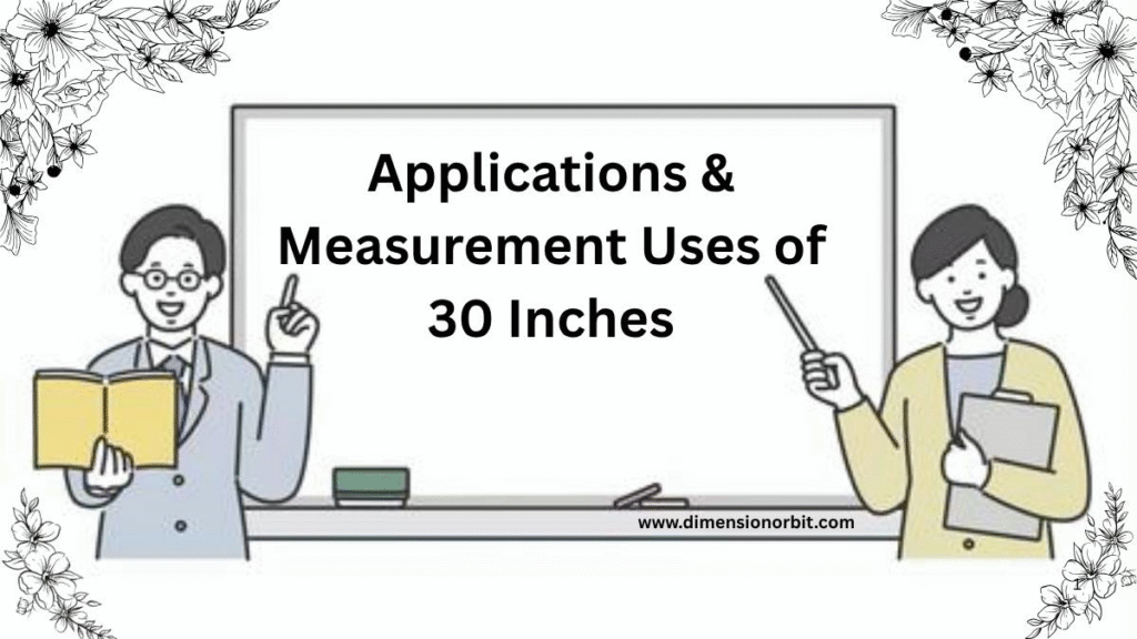 Applications & Measurement Uses of 30 Inches