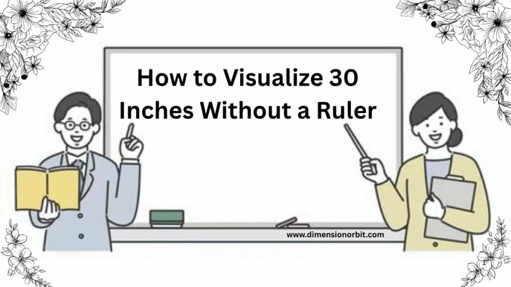 How to Visualize 30 Inches Without a Ruler