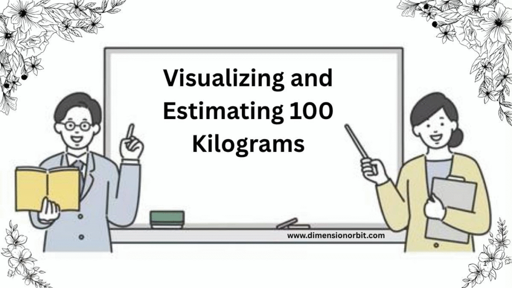 Visualizing and Estimating 100 Kilograms