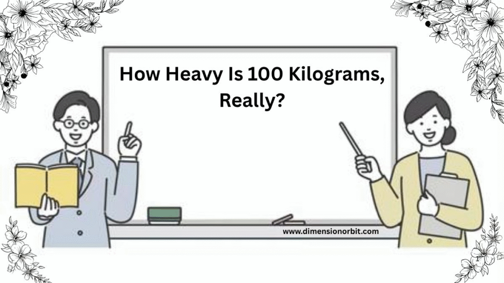 How Heavy Is 100 Kilograms, Really?