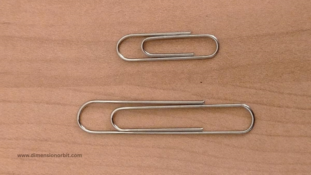 1 inch The Diameter of a Standard Paper Clip