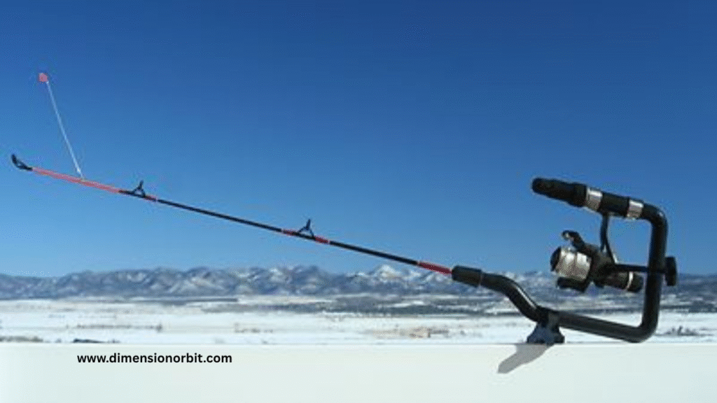 An Ice Fishing Rod