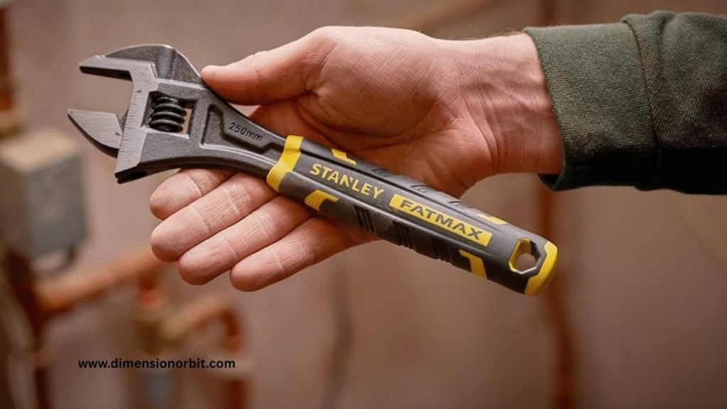 A Large Adjustable Wrenc