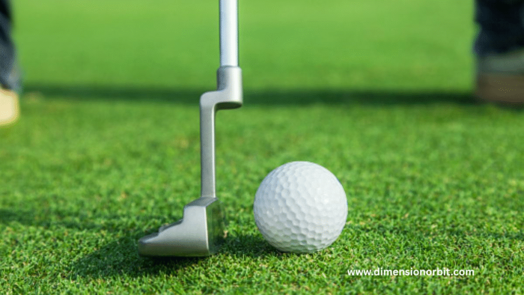 8 inches long A Golf Putter