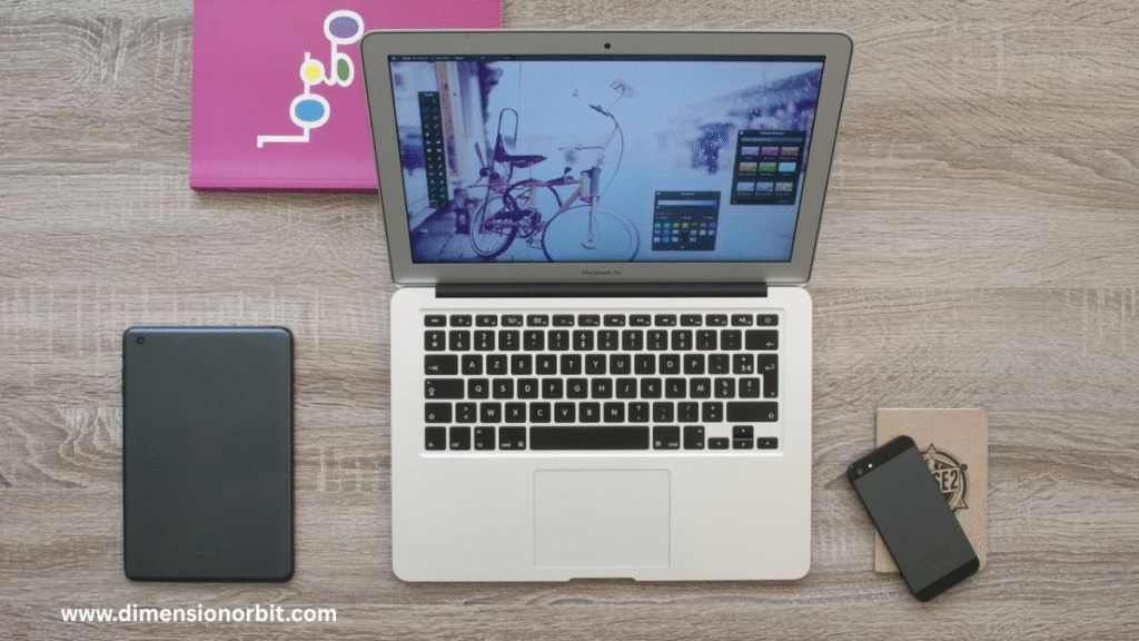 18 inches long A Laptop and Tablet Side by Side