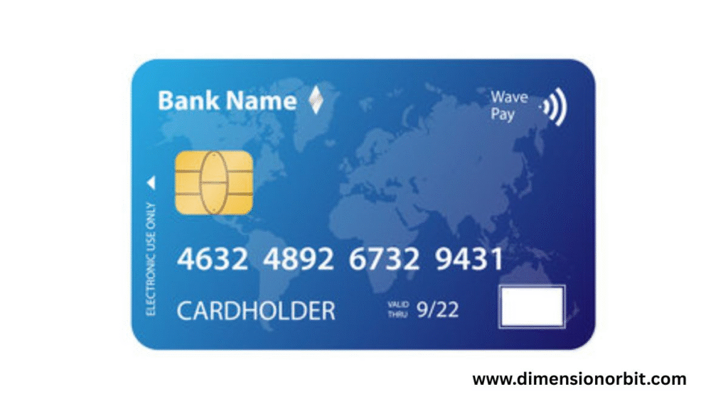 6 inches long Bank Card