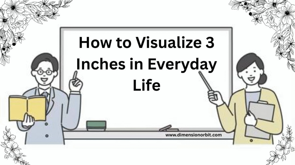How to Visualize 3 Inch in Everyday Life