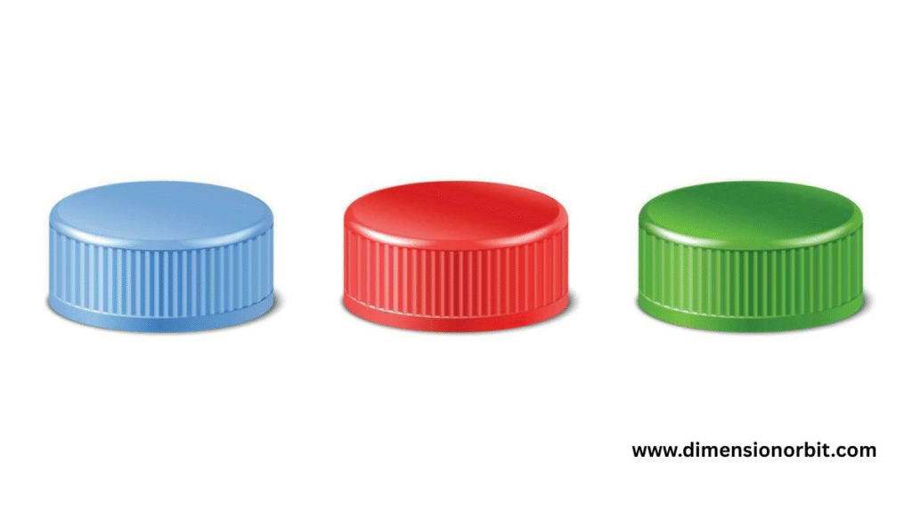 Three Bottle Caps