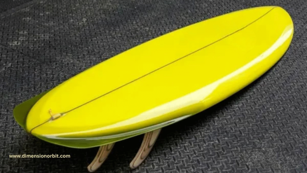 A Medium Sized Surfboard