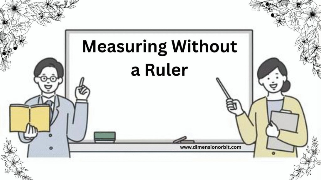 Measuring Without a Ruler 8 inch long