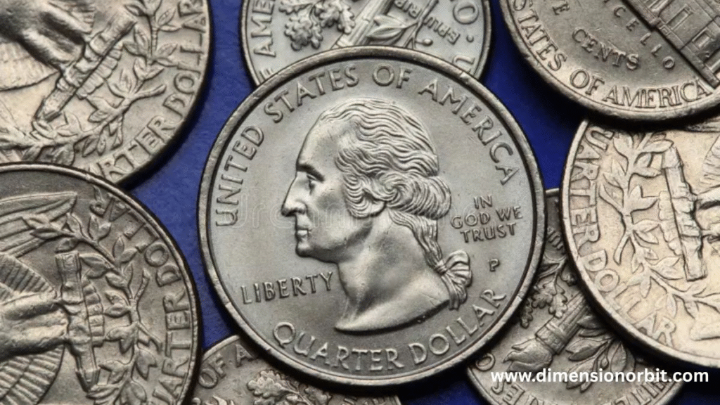 U.S. Quarters 8 inch long