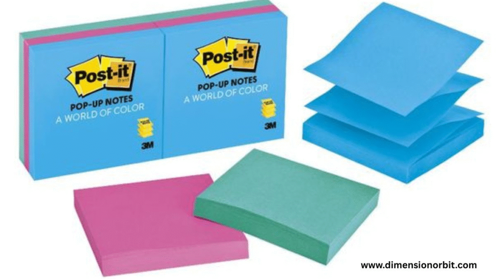 9 Inch Three Sticky Notes Side by Side