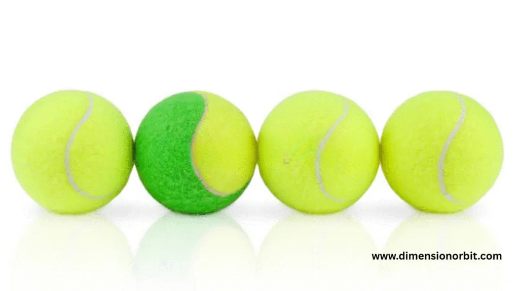Four Tennis Balls