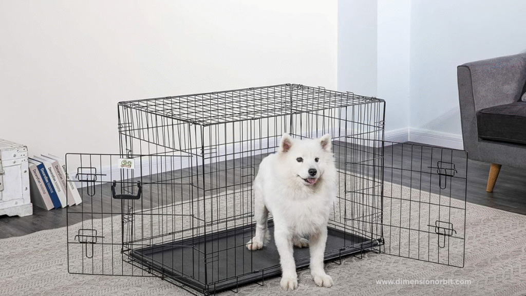 52 inches A Medium Sized Dog Crate