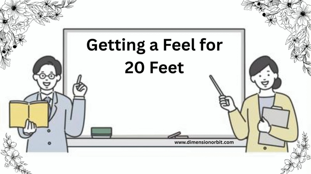 Getting a Feel for 20 Feet