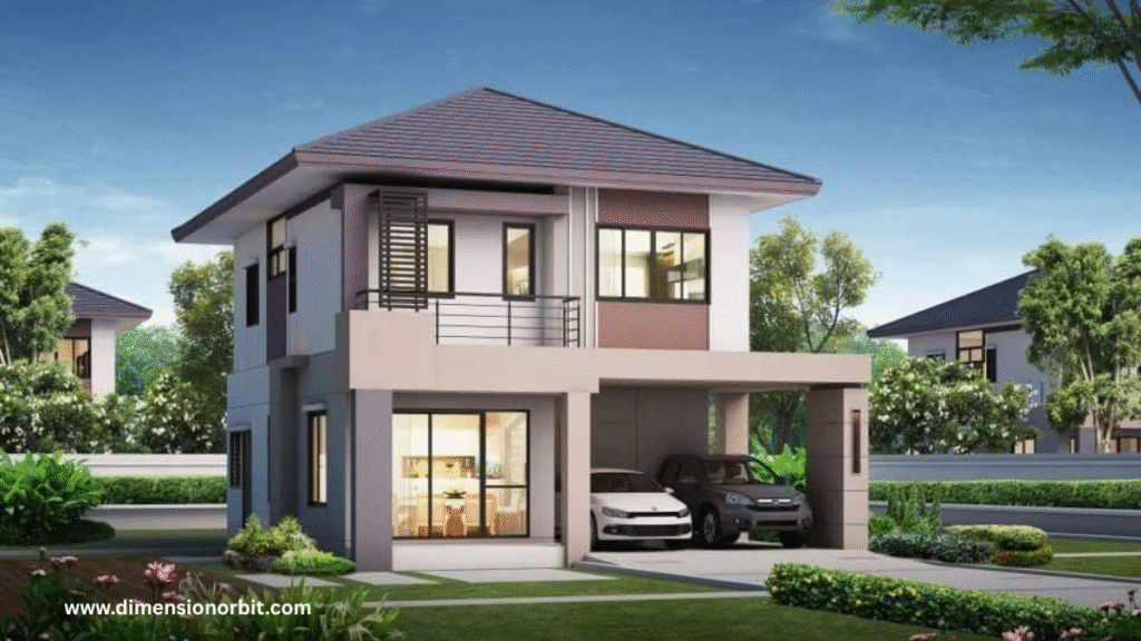 A Two Story House