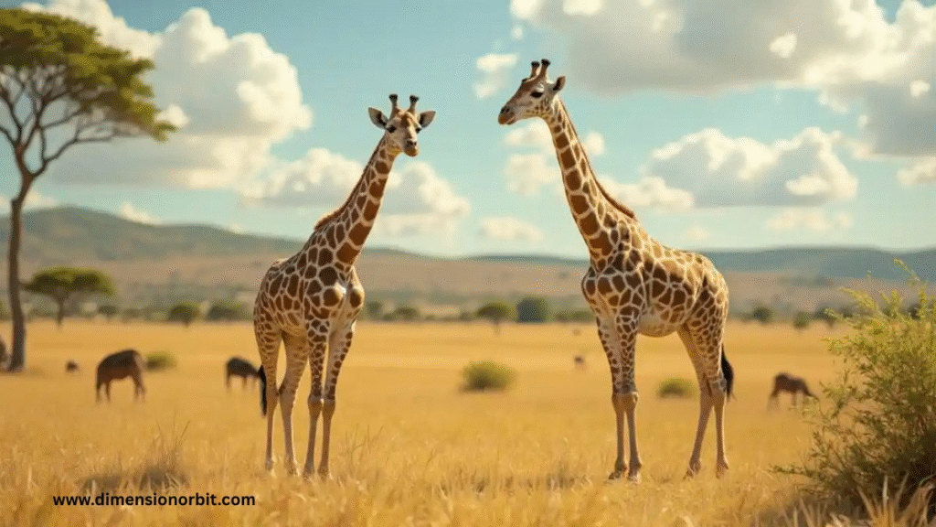 A Giraffe 12 Feet