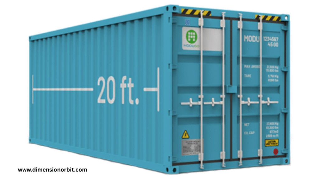 A 20 Foot Shipping Container