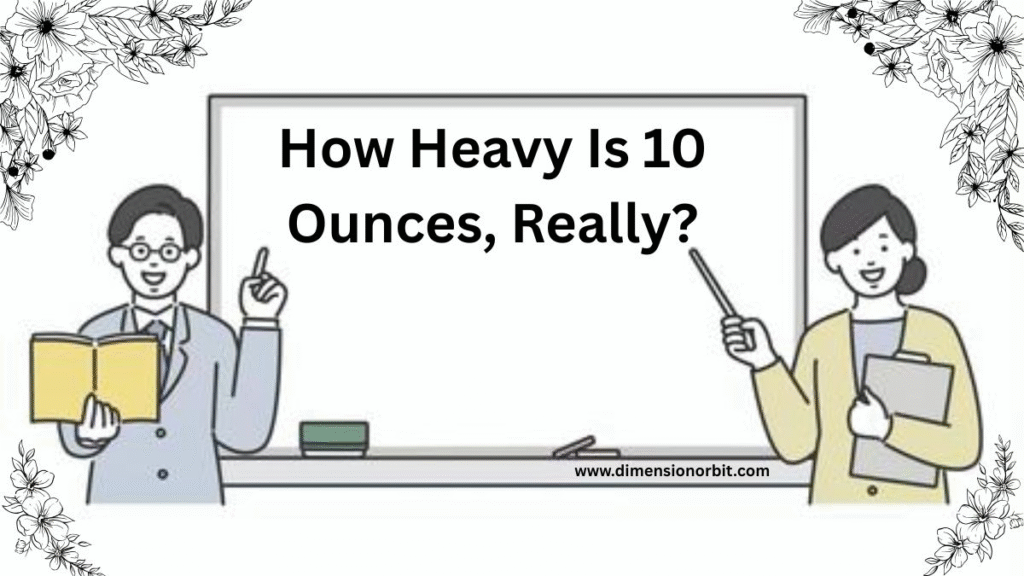 How Heavy Is 10 Ounces, Really?