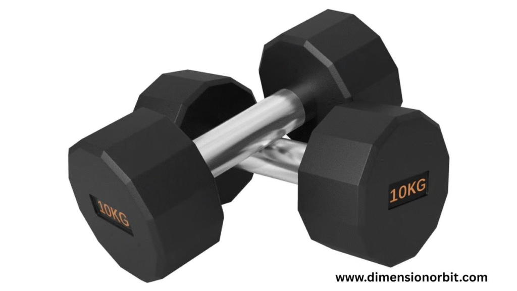 A Ten kilogram Dumbbell 10 kg