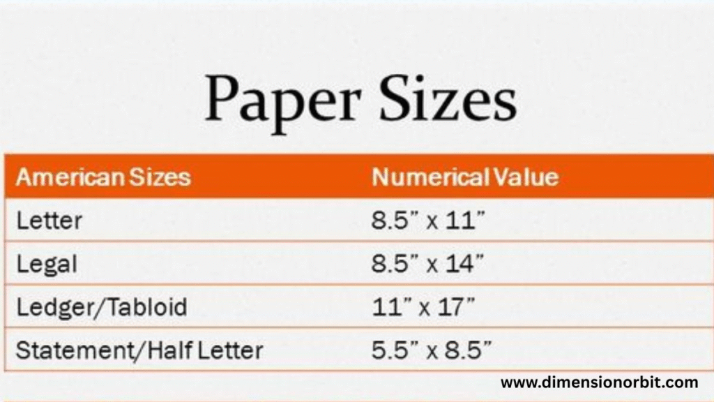 Legal Size Paper