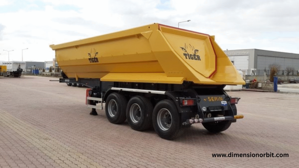 20 Feet Half of a Semi Trailer