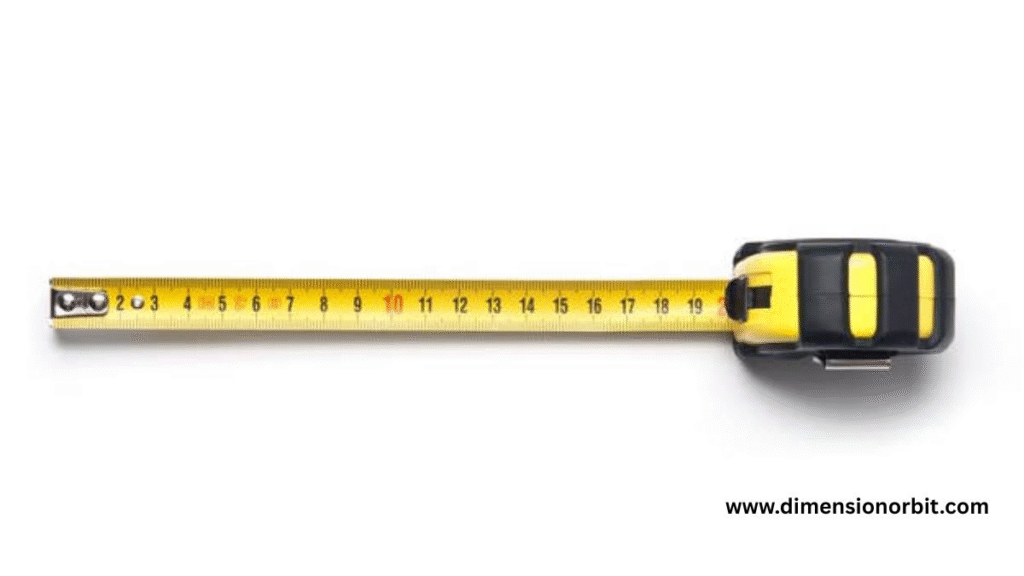 20 Feet A Tape Measure at Full Length