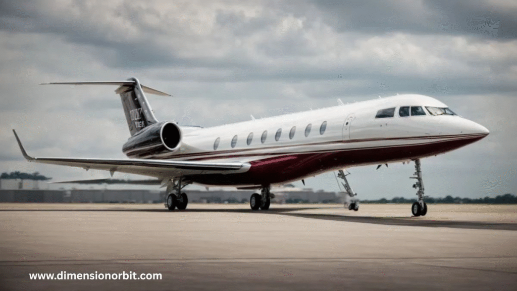 A Medium Sized Private Jet