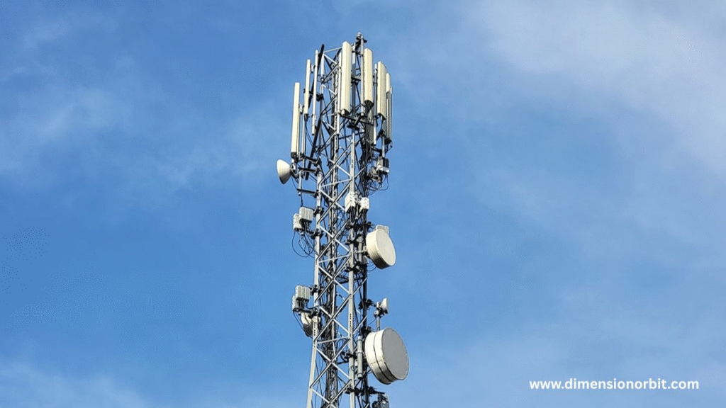 200 feet A Large Radio or Cell Tower