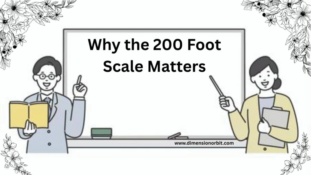 Why the 200 Foot Scale Matters