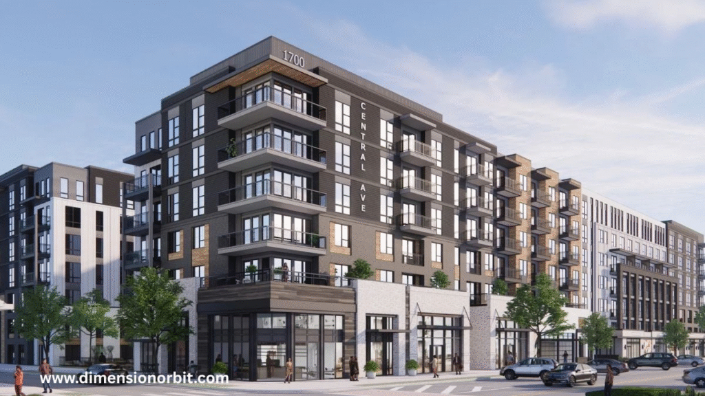 75 feet Seven Story Building