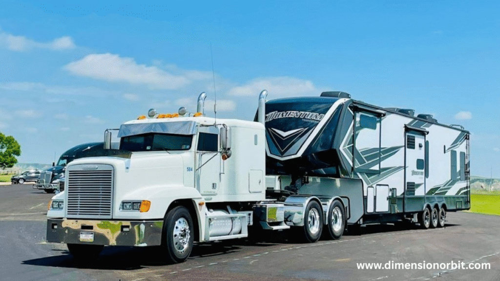 75 feet Semi Trailer Truck with Cab