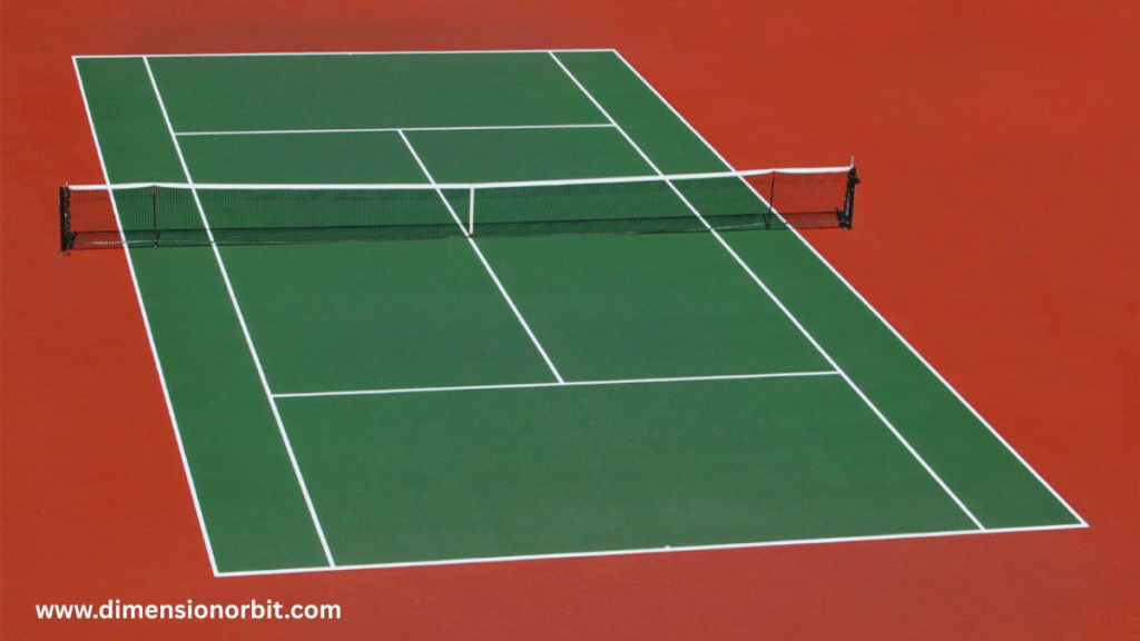 The Width of a Doubles Tennis Court