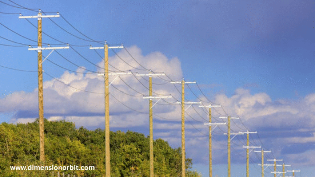 10 meters A Large Tree or Utility Pole