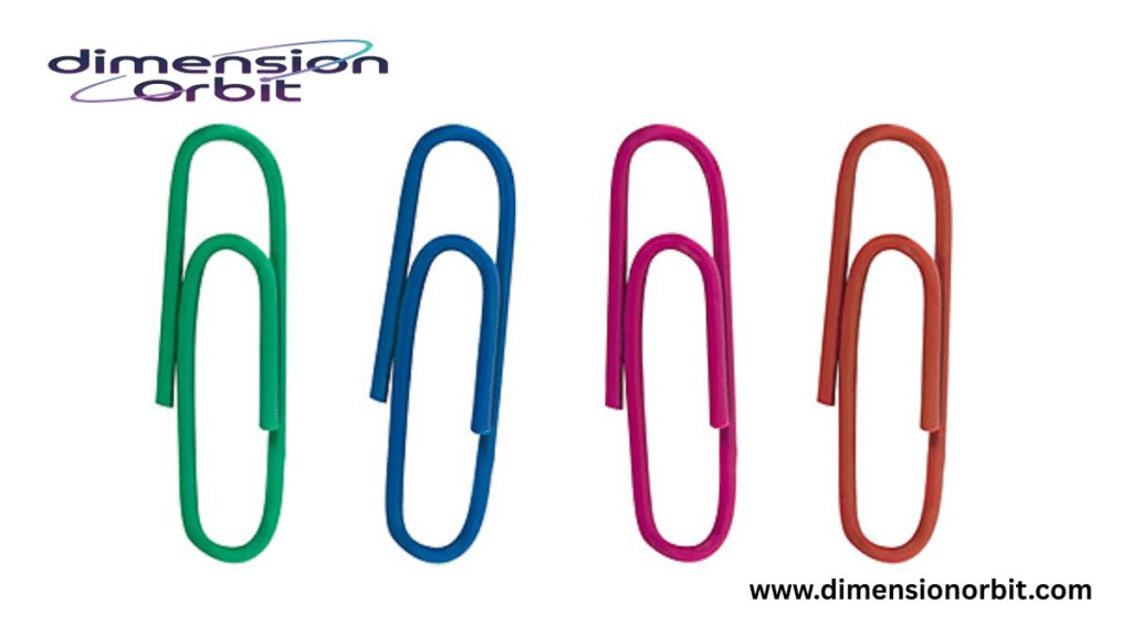 4 Inches Four Paper Clips