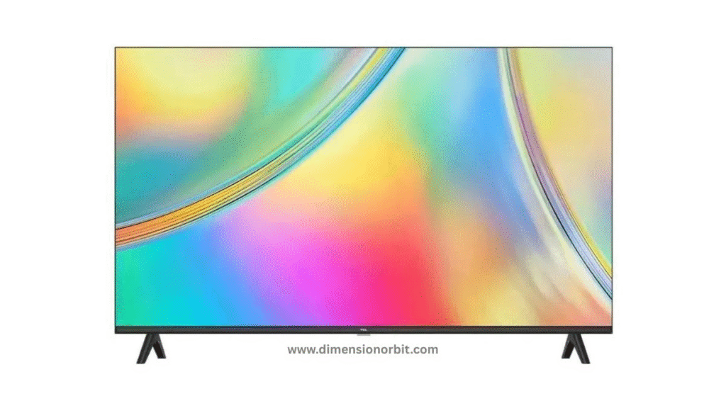 40 inches A Standard Flat Screen TV