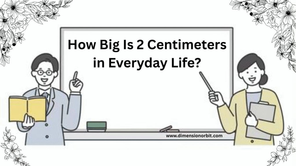 How Big Is 2 Centimeters in Everyday Life?