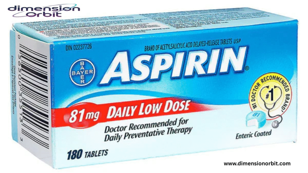 Two Aspirin Tablets Side by Side
