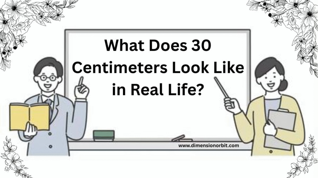 What Does 30 Centimeters Look Like in Real Life?