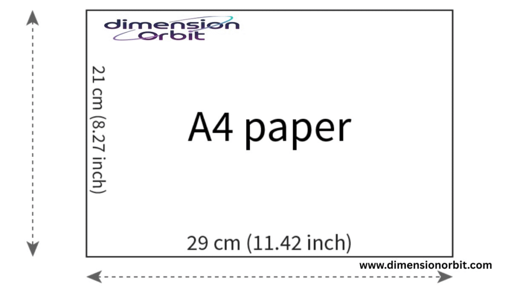 A4 Paper (Diagonal Length)