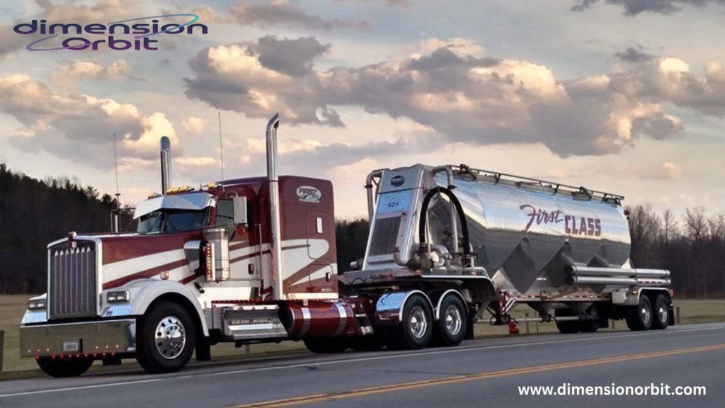 Semi Truck and Trailer