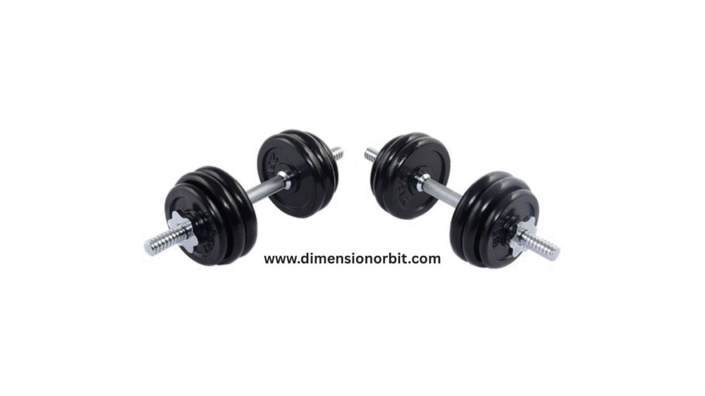 Medium Sized Barbell Set (Workout Weights)