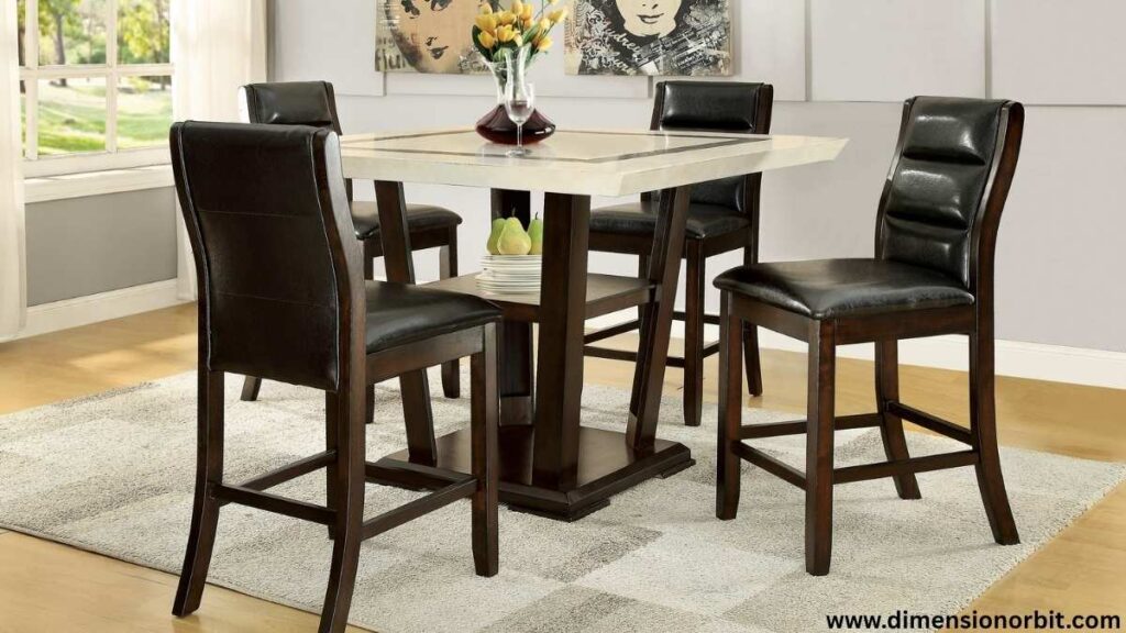 Height of Bar Tables or Two Tier Kitchen Counters