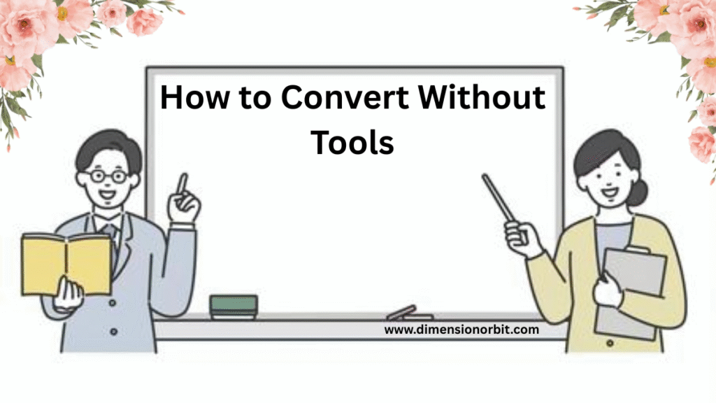 How to Convert Without Tools 28 cm to inches