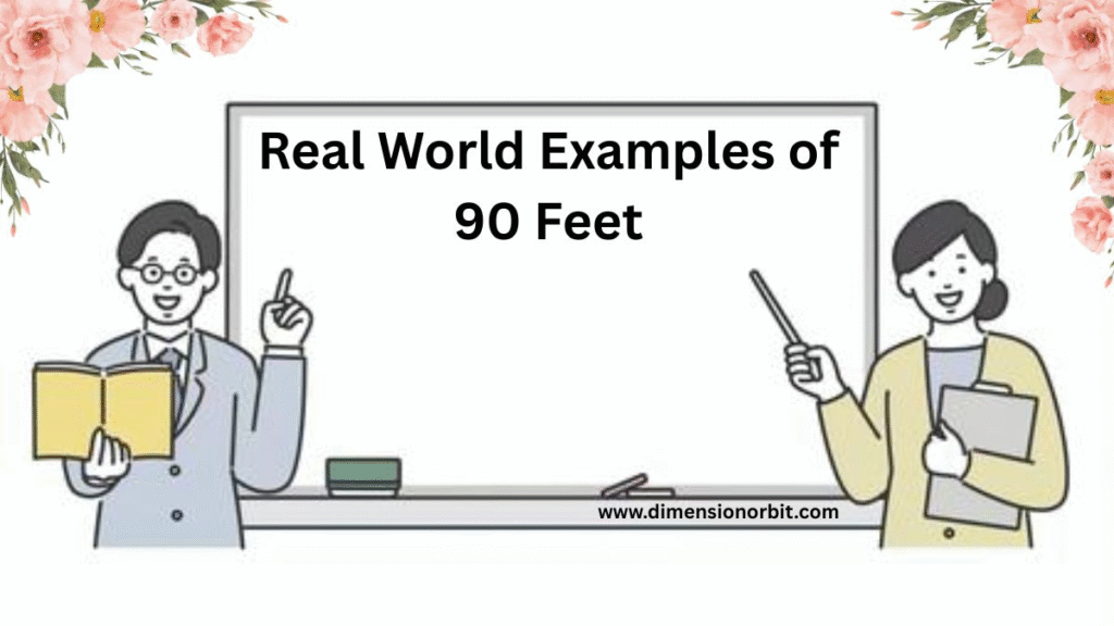 Real World Examples of 90 Feet