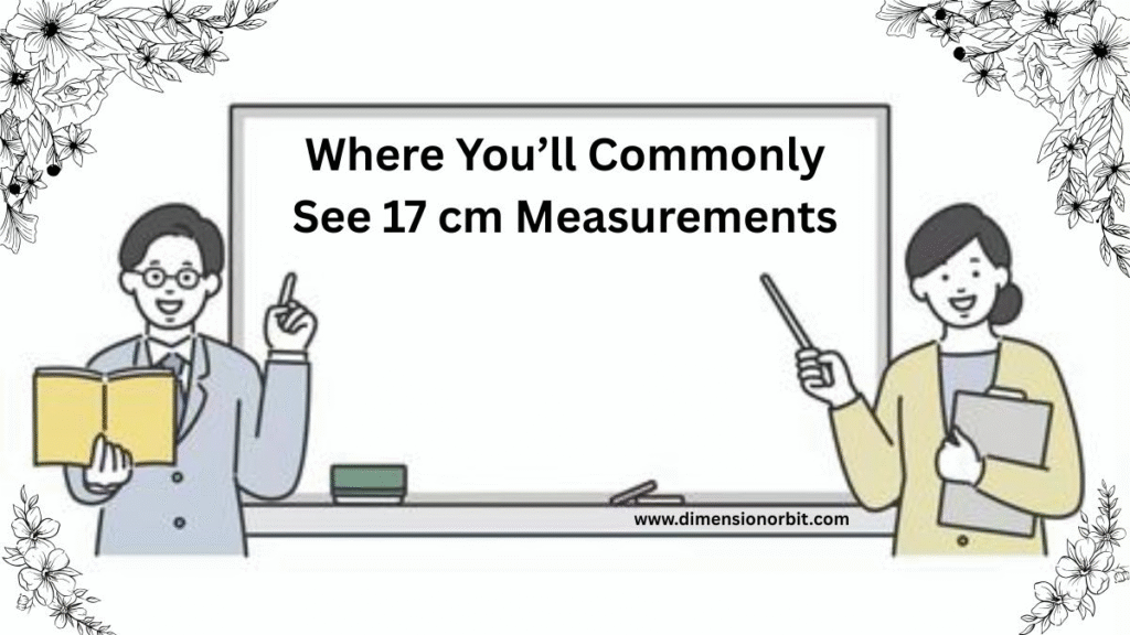 Where You’ll Commonly See 17 cm Measurements 17cm in Inches
